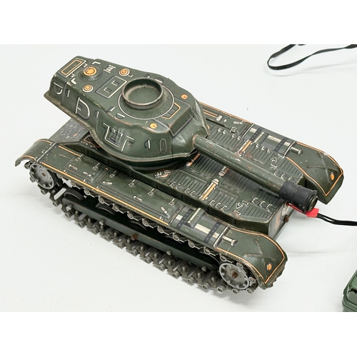 776 - A rare 1960’s Japanese remote control M-40 Tank.