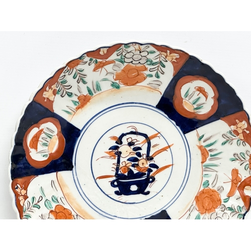 476 - Imari and Cloisonné. A large Late 19th Century Japanese Imari charger, Meiji Period. With a vintage ... 