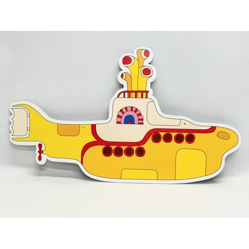 850 - An EMI Parlophone Beatles “Yellow Submarine” advertising. 59cm