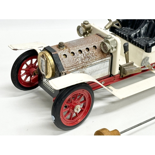 778 - A vintage Mamod SA1 Live Steam Car Roadster. 39cm