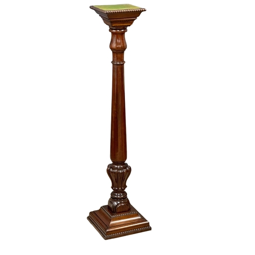 118 - A very large 19th Century, Early Victorian mahogany torchiere/jardiniere stand. Circa 1840-1850. 39x... 