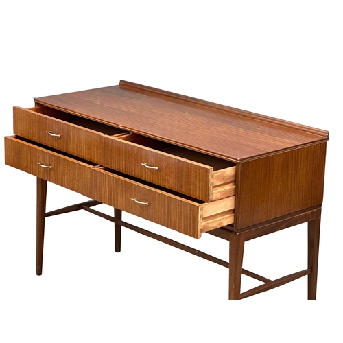 133 - A McIntosh Mid Century tola wood sideboard, with 4 drawers. 117x48x81cm.