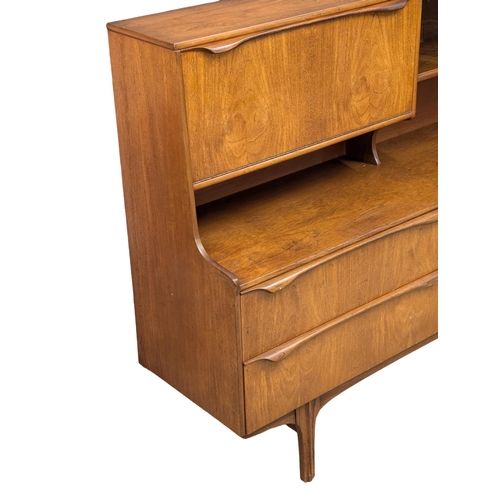 330 - A Mid Century teak cocktail side cabinet by Sutcliffe. 152x43x116cm