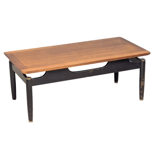 353 - A G-Plan 'Librenza' Mid Century coffee table. 99x48x39cm