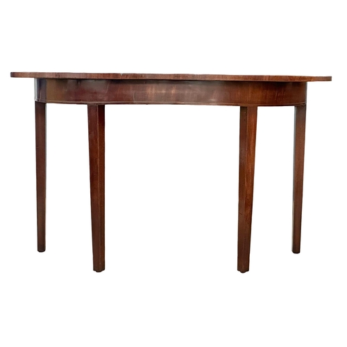 582 - A large George III, Early 19th Century mahogany side table. Circa 1800. 129x57.5x73cm