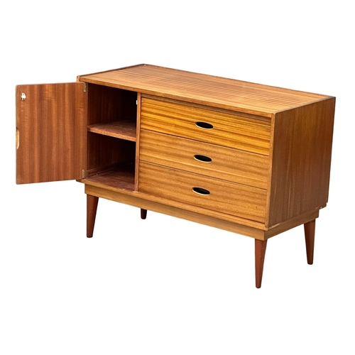 73 - Frank Guille for Austinsuite. A 1960’s Mid Century teak compact sideboard, designed by Frank Guille ... 