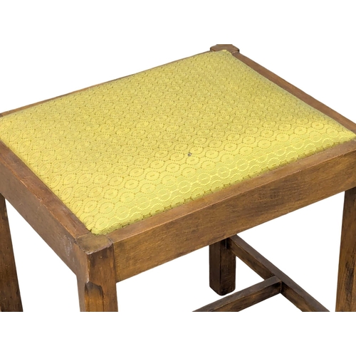 818 - A Mid 20th Century Heals style dressing stool.