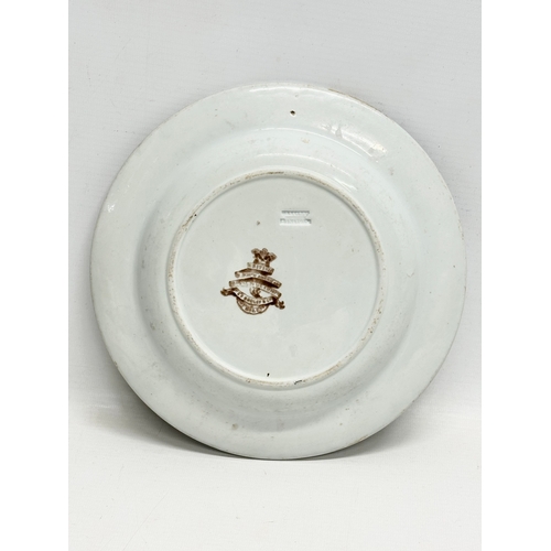 201B - Early Cunard Line Ironstone China bowl for The British & North American Royal Mail Company. 19th Cen... 