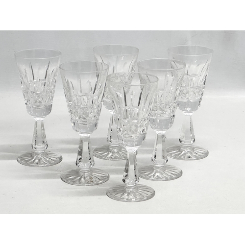 385 - A set of 6 Waterford Crystal “Kylemore” port glasses 13.5cm