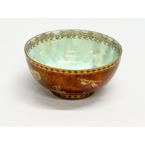 36 - Daisy Makeig-Jones. A 1920’s Wedgwood lustre “Butterfly” bowl. 14x6.5cm.