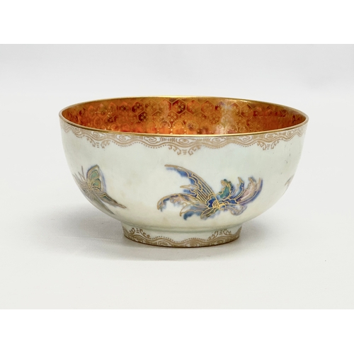 37 - Daisy Makeig-Jones. A 1920’s Wedgwood Lustre “Butterfly” bowl. 14x7cm.