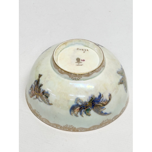 37 - Daisy Makeig-Jones. A 1920’s Wedgwood Lustre “Butterfly” bowl. 14x7cm.