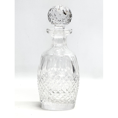 219 - A Waterford Crystal “Colleen” decanter. 27cm