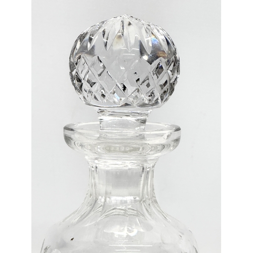 219 - A Waterford Crystal “Colleen” decanter. 27cm