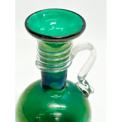 120 - A Mid 20th Century Murano Glass jug form vase. 16cm.