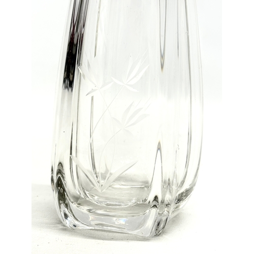 250 - Vicke Lindstrand. A 1950’s Swedish Mid Century glass vase, designed by Vicke Lindstrand for Kosta Bo... 