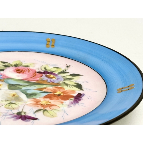 361 - Charles Field Haviland, Limoges. A fine quality Late 19th Century French hand painted porcelain cabi... 