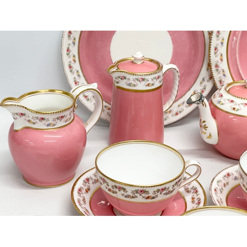 379 - An Early 20th Century Aynsley part tea/coffee service. Early/Mid 20th Century.