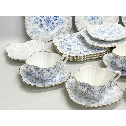 384 - Wileman & Co (Early Shelley) a Late 19th Century 25 piece part tea service.