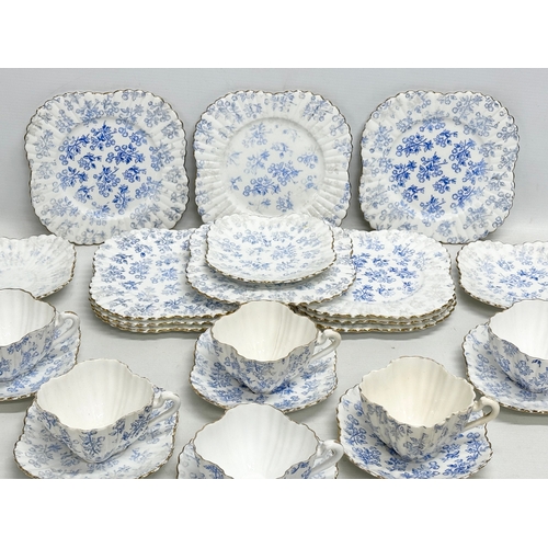 384 - Wileman & Co (Early Shelley) a Late 19th Century 25 piece part tea service.