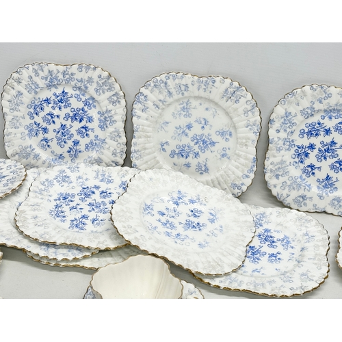 384 - Wileman & Co (Early Shelley) a Late 19th Century 25 piece part tea service.