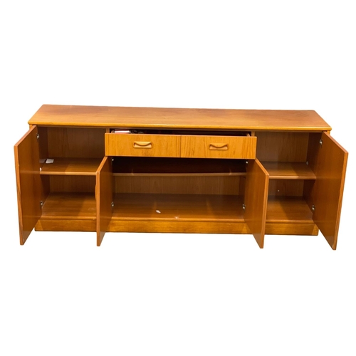 344 - A G-Plan Fresco Mid Century teak sideboard. 173x43x69cm. 4