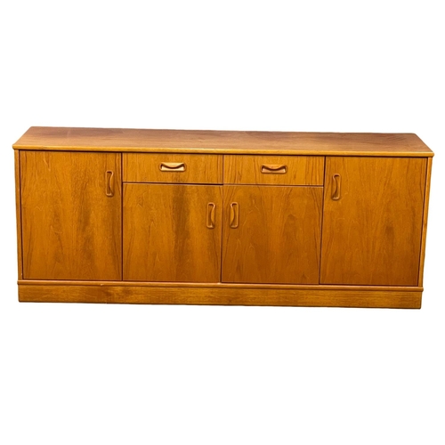 344 - A G-Plan Fresco Mid Century teak sideboard. 173x43x69cm. 4