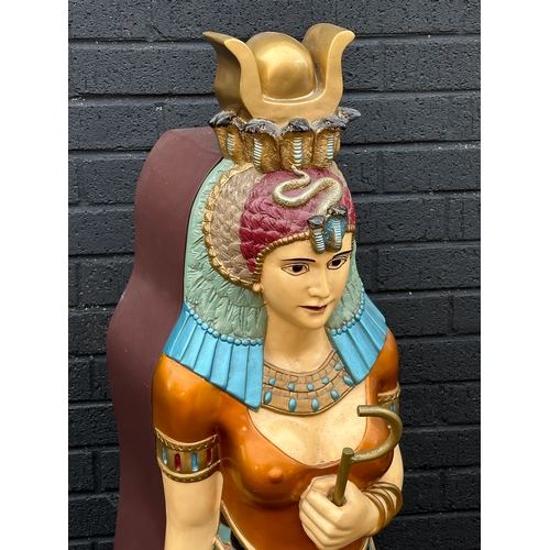 31 - An Egyptian style cabinet. 135cm