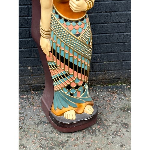 31 - An Egyptian style cabinet. 135cm