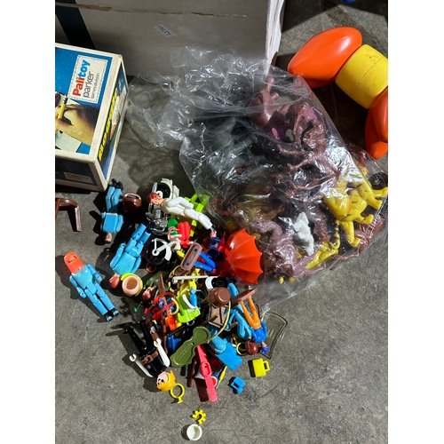 48 - A large collection of vintage toys and games