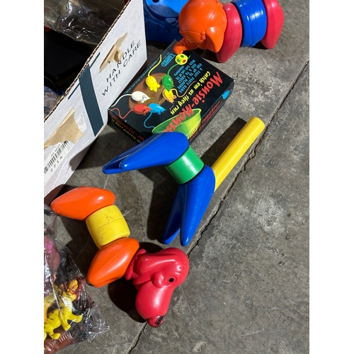 48 - A large collection of vintage toys and games