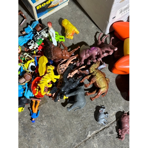 48 - A large collection of vintage toys and games