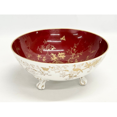 415 - An Early 20th Century Coalport “Cairo” 3 footed centrepiece bowl. 1920’s/30’s. 25.5x10.5cm