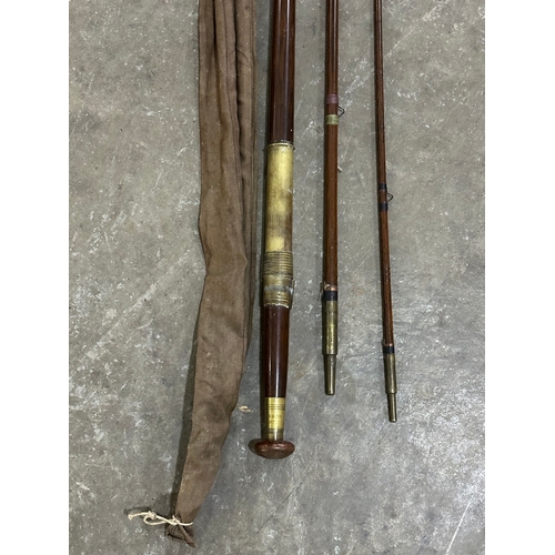 51 - Braddell & Son, Belfast. An early 20th century fly fishing rod