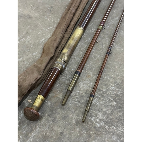 51 - Braddell & Son, Belfast. An early 20th century fly fishing rod
