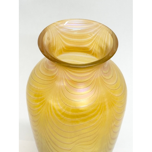 46 - Loetz. A Late 19th Century Bohemian glass “Phanomen” vase. Circa 1898-1900. 16.5cm