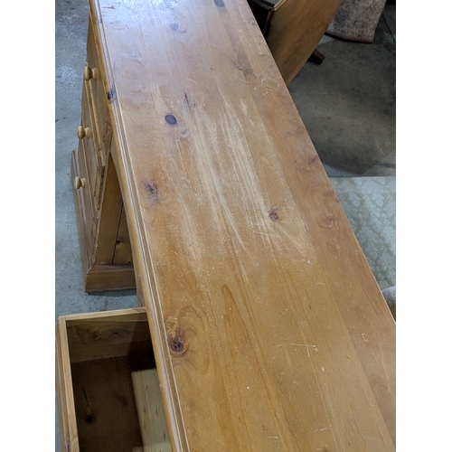 20A - Large pine dressing table