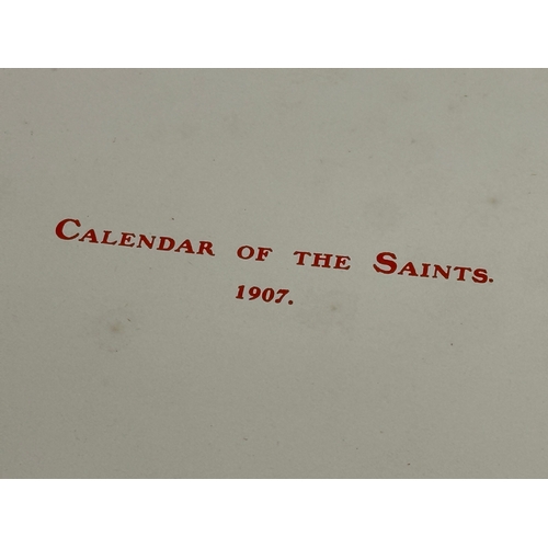 661 - A rare Irish book. Calendar of the Saints Patric. By Seaghan Mac Cathmhaoil. John Patrick Campbell.