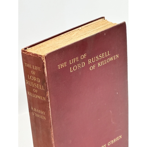 662 - The Life of Lord Russell of Killowen. By R. Barry O’Brien. 2nd Edition. 1901.