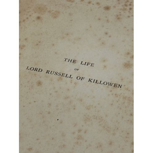 662 - The Life of Lord Russell of Killowen. By R. Barry O’Brien. 2nd Edition. 1901.