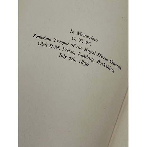 663 - Oscar Wilde. The Ballad of Reading Gaol. 5th printing. 1948. Damaged but rare dust jacket.