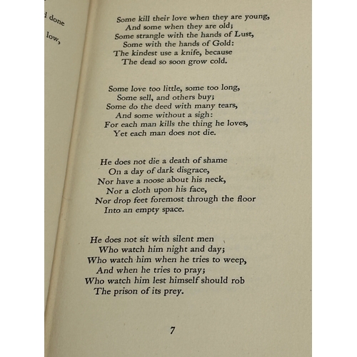 663 - Oscar Wilde. The Ballad of Reading Gaol. 5th printing. 1948. Damaged but rare dust jacket.