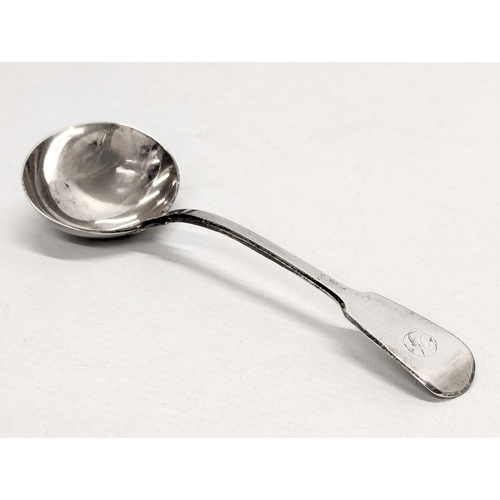 725N - An Early 19th Century, William IV, silver ladle by Mary Chawner. London, 1833. 66g. 18cm