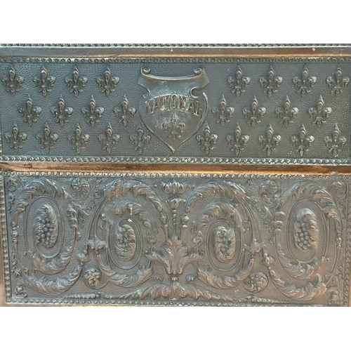 27 - A rare Early 20th Century brass National Cash Register. Dated 1915. Dayton Ohio U.S.A. One of the la... 