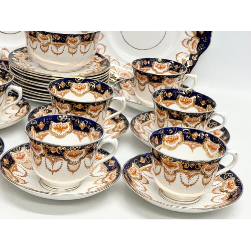 413 - A 1920’s Royal Albert “Heirloom” tea service. 34 piece.