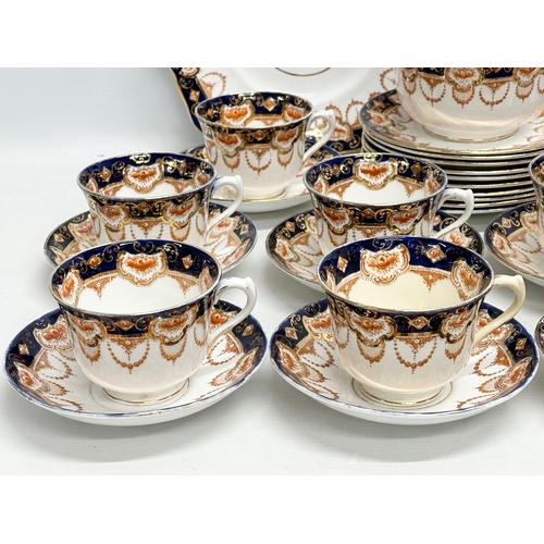 413 - A 1920’s Royal Albert “Heirloom” tea service. 34 piece.