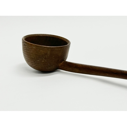 461 - A two 19th Century toddy ladles. 19cm.