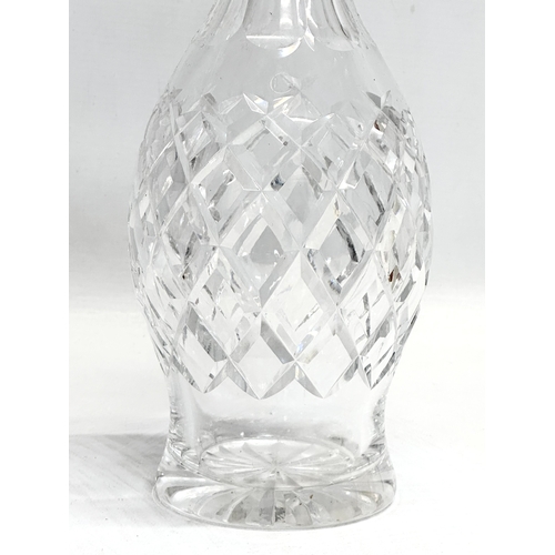 571 - A large Waterford Crystal “Comeragh” decanter. 34cm