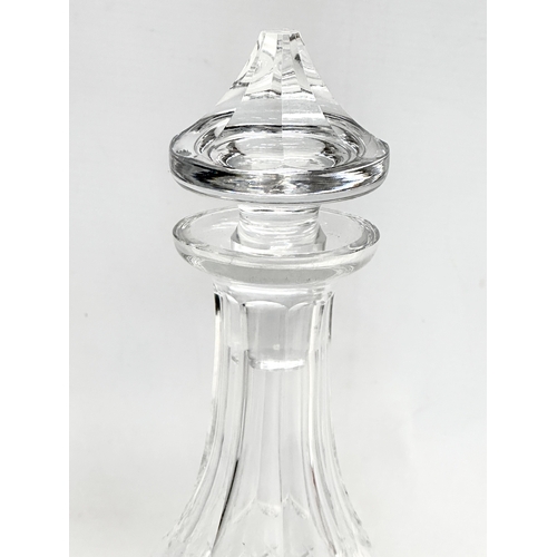 571 - A large Waterford Crystal “Comeragh” decanter. 34cm