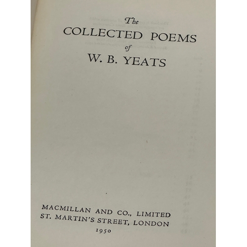 753 - A 2nd Edition W.B. Yeats Collected Poems. 1950.